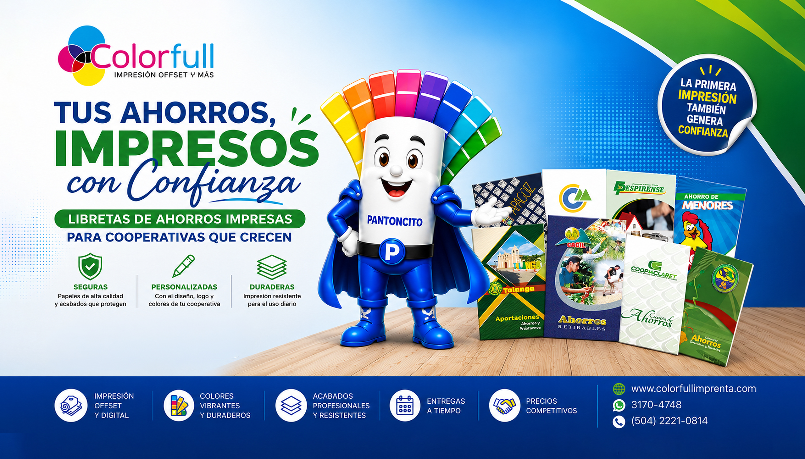 Libretas Personalizadas e Imprenta Offset - Colorfull Tegucigalpa Honduras